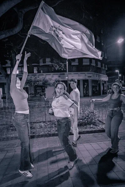 Photograph 087 from Las Palmas · Spain wins the World Cup