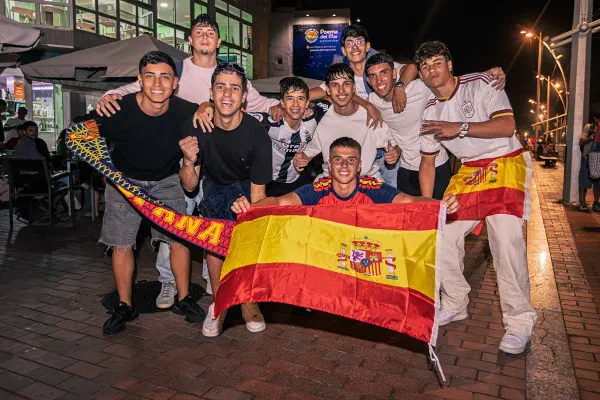 Photograph 045 from Las Palmas · Spain wins the World Cup