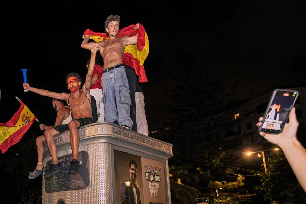 Photograph 074 from Las Palmas · Spain wins the World Cup