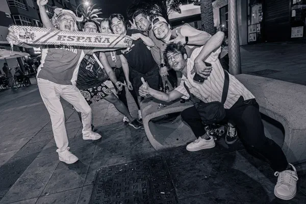 Photograph 012 from Las Palmas · Spain wins the World Cup