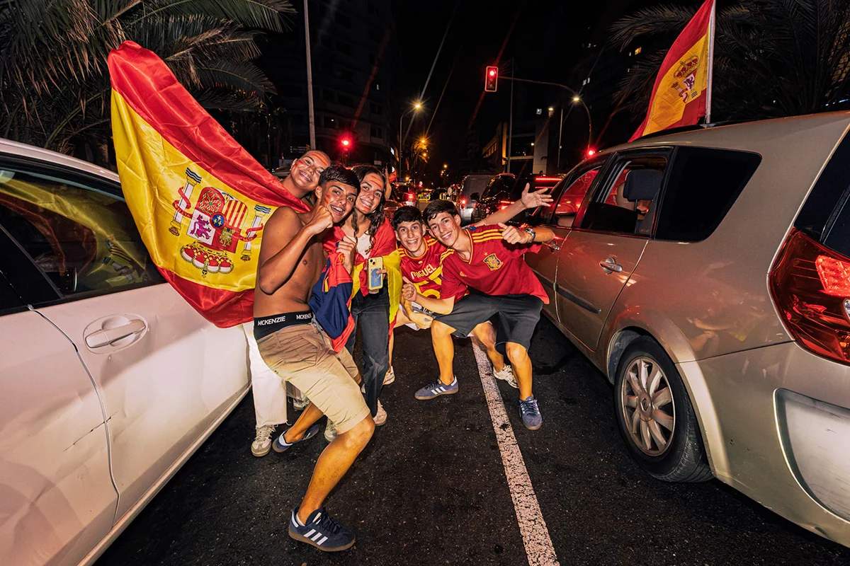 Photograph 060 from Las Palmas · Spain wins the World Cup