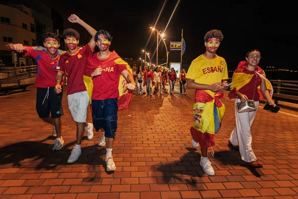 Photograph 026 from Las Palmas · Spain wins the World Cup