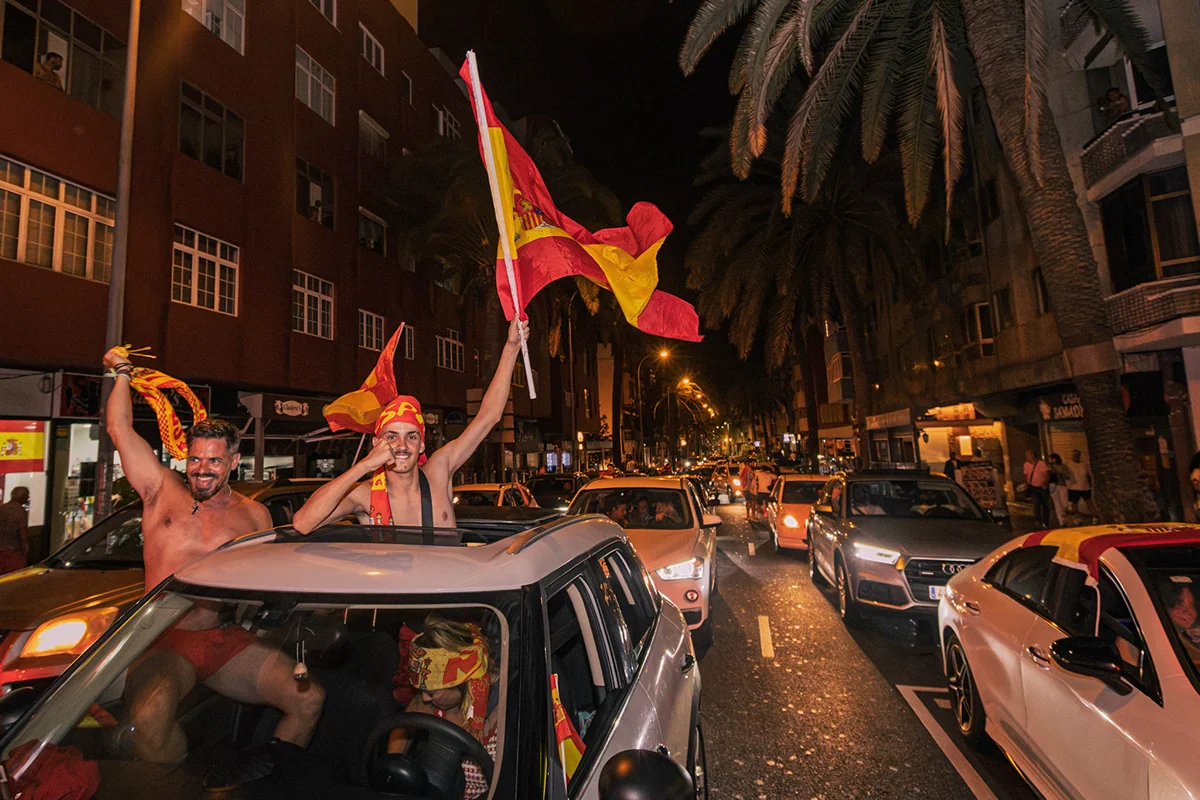 Photograph 058 from Las Palmas · Spain wins the World Cup