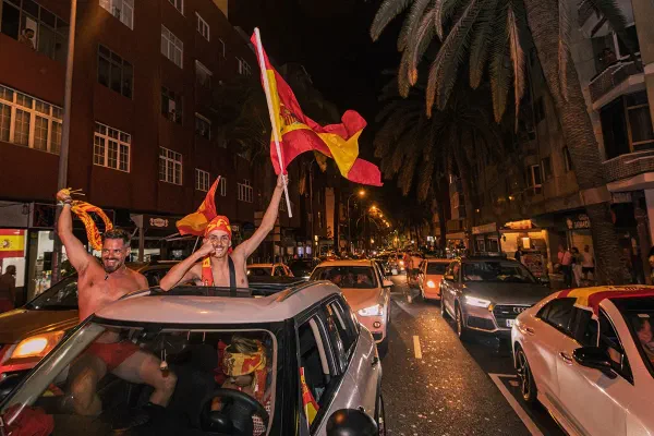 Photograph 058 from Las Palmas · Spain wins the World Cup